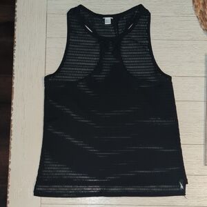 Reebok Black Mesh Tank Top
